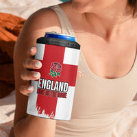 Women Rugby England 4 in 1 Can Cooler Tumbler Rise of the Rose World Champions - Wonder Print Shop
