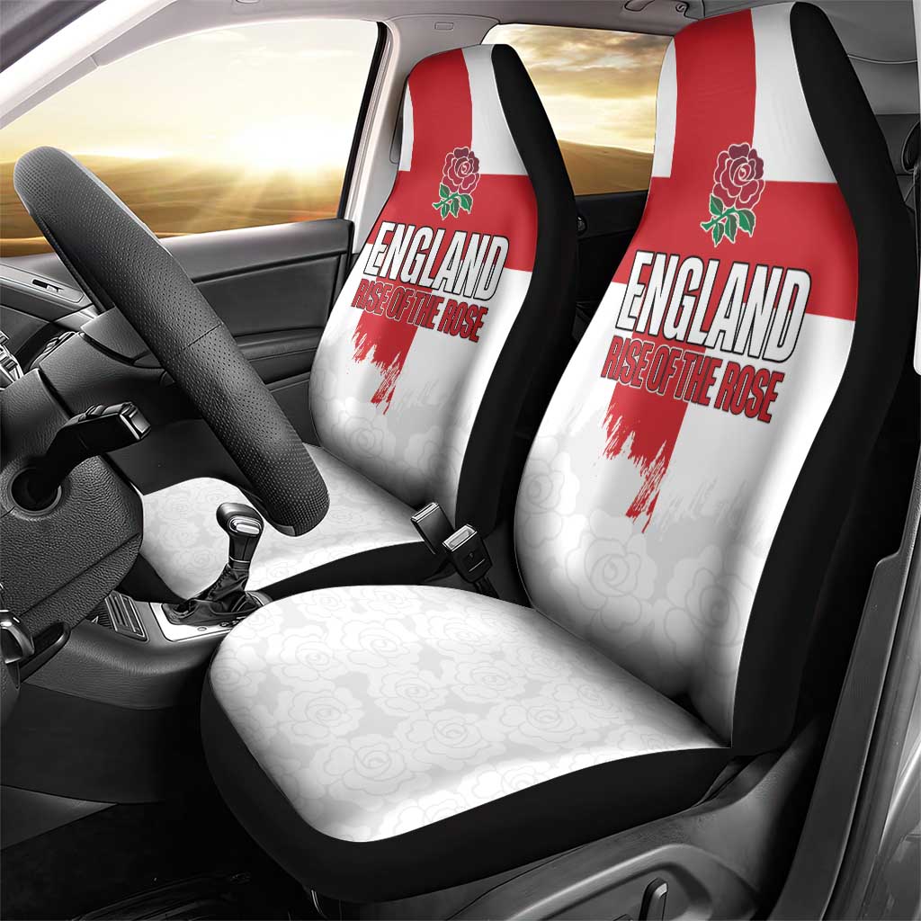 Women Rugby England Car Seat Cover Rise of the Rose World Champions - Wonder Print Shop