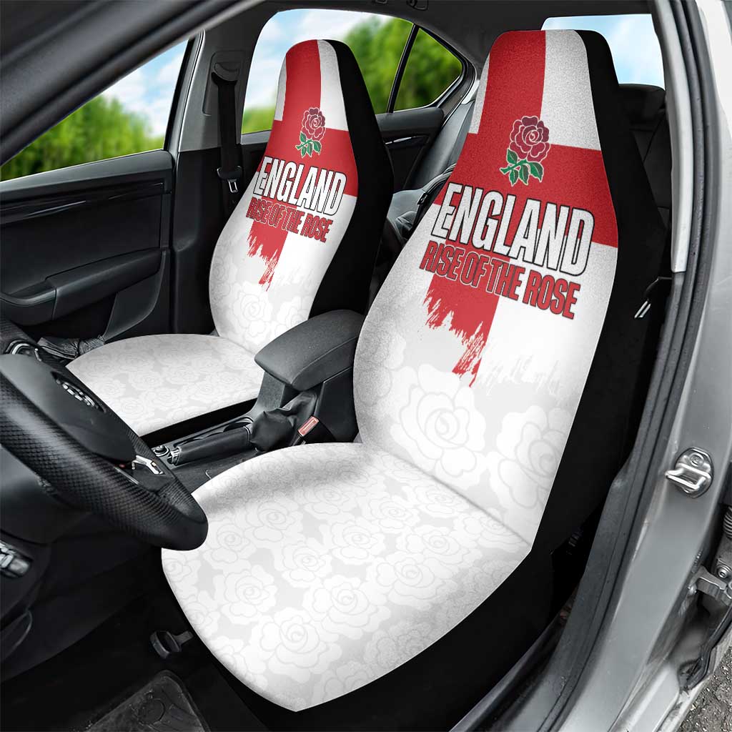 Women Rugby England Car Seat Cover Rise of the Rose World Champions - Wonder Print Shop