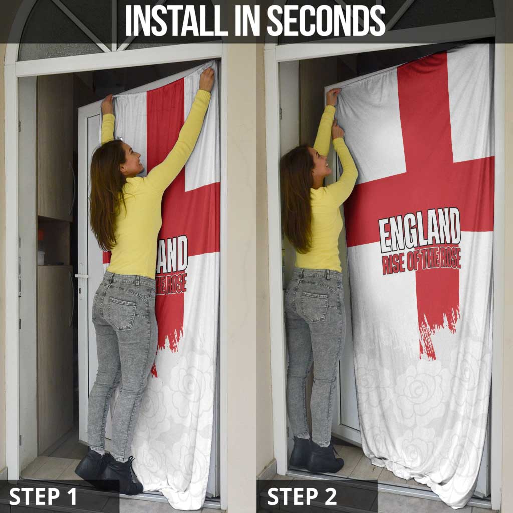Women Rugby England Door Cover Rise of the Rose World Champions - Wonder Print Shop