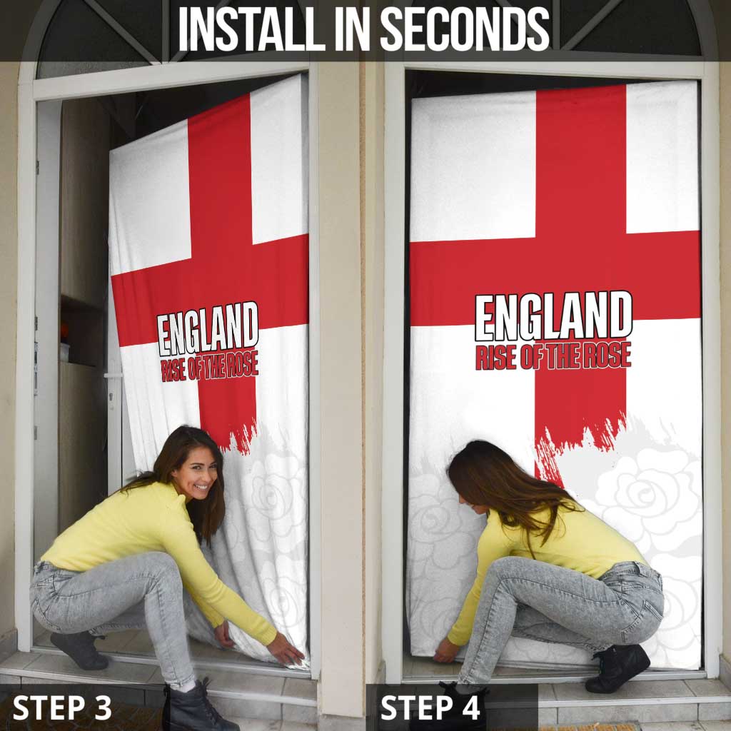 Women Rugby England Door Cover Rise of the Rose World Champions - Wonder Print Shop