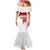 Women Rugby England Family Matching Mermaid Dress and Hawaiian Shirt Rise of the Rose World Champions - Wonder Print Shop