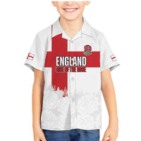 Women Rugby England Family Matching Mermaid Dress and Hawaiian Shirt Rise of the Rose World Champions - Wonder Print Shop