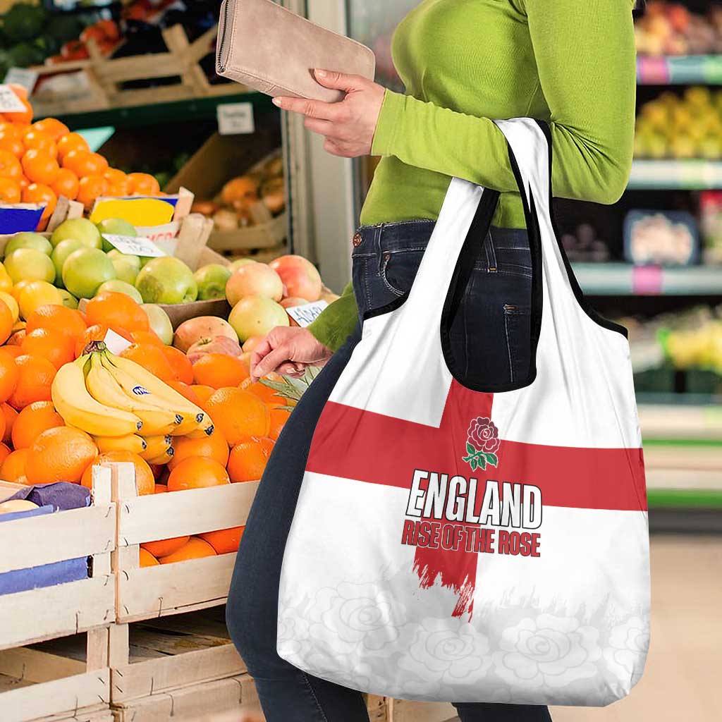Women Rugby England Grocery Bag Rise of the Rose World Champions - Wonder Print Shop