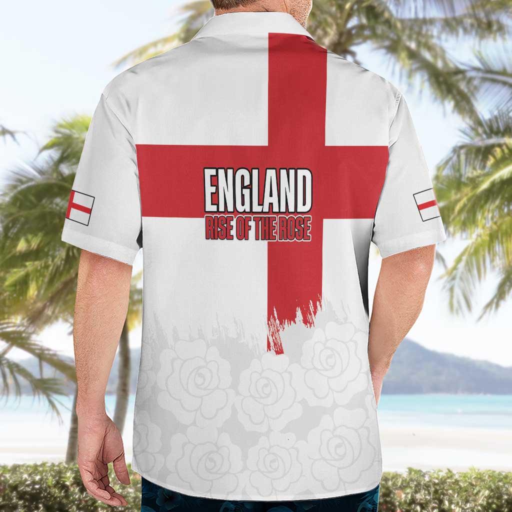 Women Rugby England Hawaiian Shirt Rise of the Rose World Champions - Wonder Print Shop