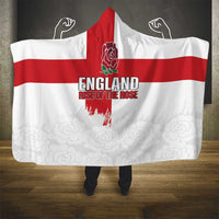 Women Rugby England Hooded Blanket Rise of the Rose World Champions - Wonder Print Shop