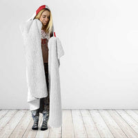 Women Rugby England Hooded Blanket Rise of the Rose World Champions - Wonder Print Shop