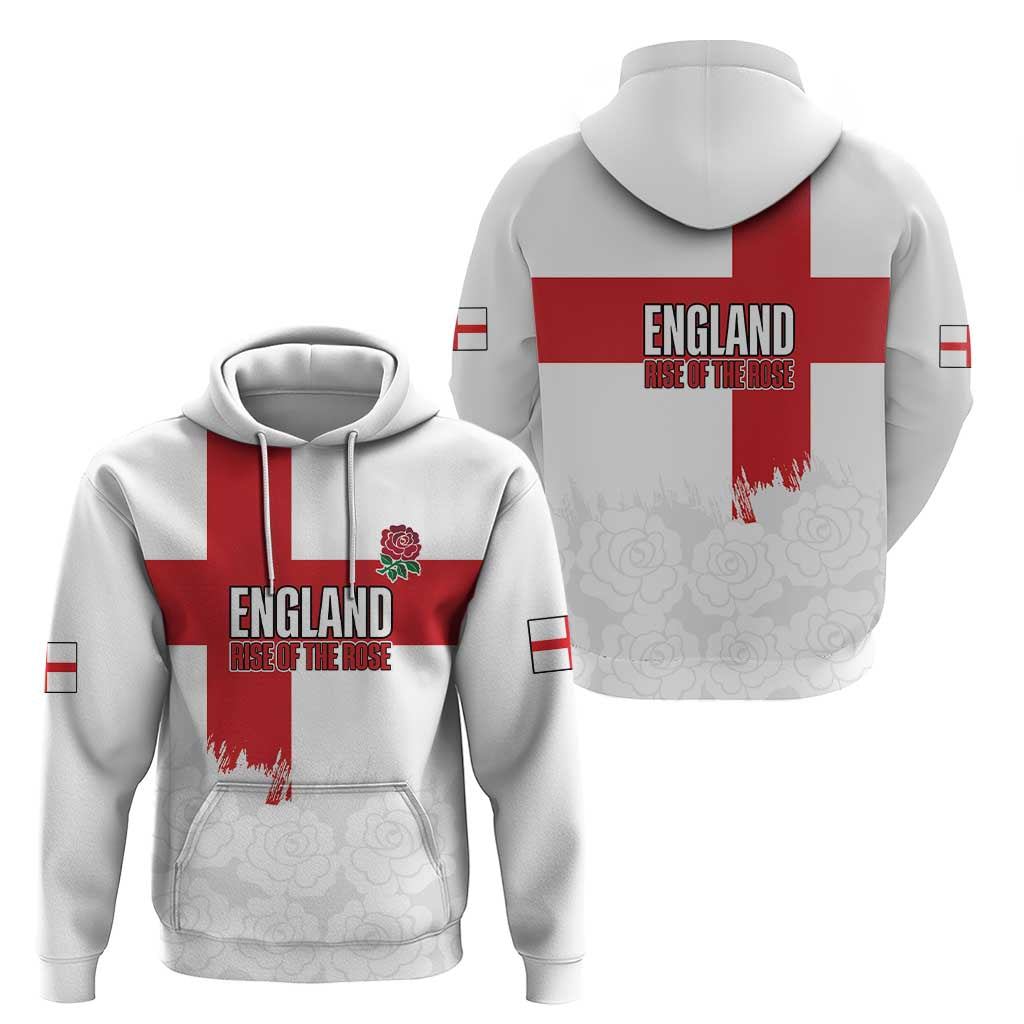 Women Rugby England Hoodie Rise of the Rose World Champions - Wonder Print Shop