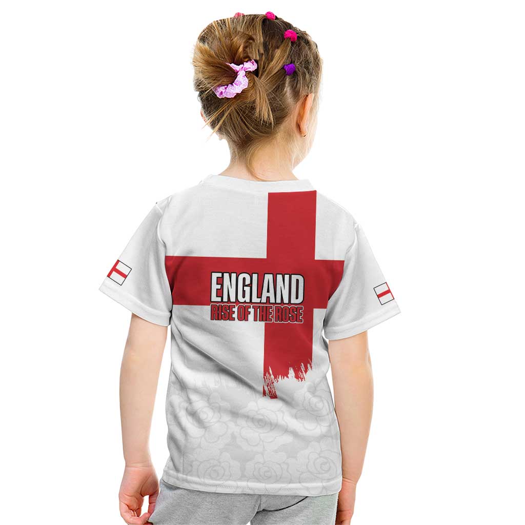 Women Rugby England Kid T Shirt Rise of the Rose World Champions - Wonder Print Shop