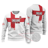 Women Rugby England Ugly Christmas Sweater Rise of the Rose World Champions - Wonder Print Shop