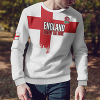 Women Rugby England Ugly Christmas Sweater Rise of the Rose World Champions - Wonder Print Shop