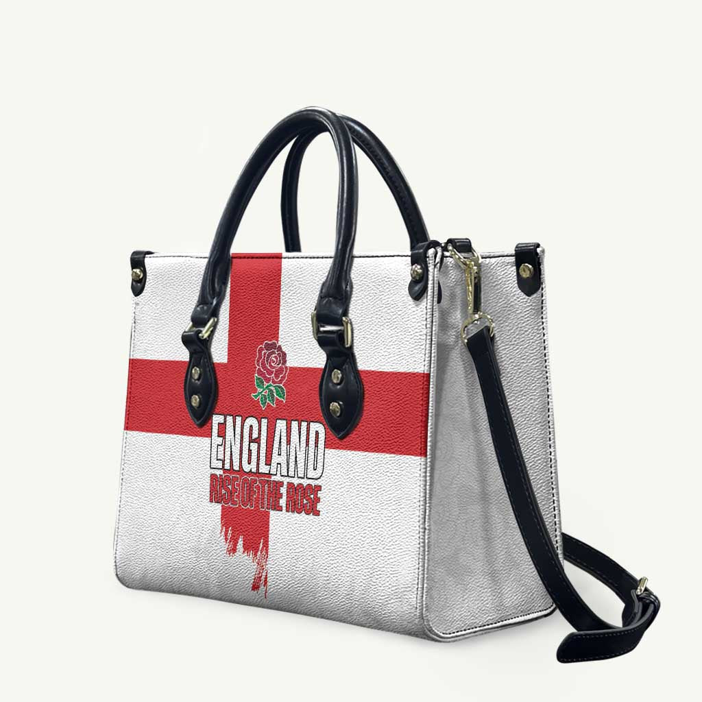 Women Rugby England Leather Bag Rise of the Rose World Champions - Wonder Print Shop