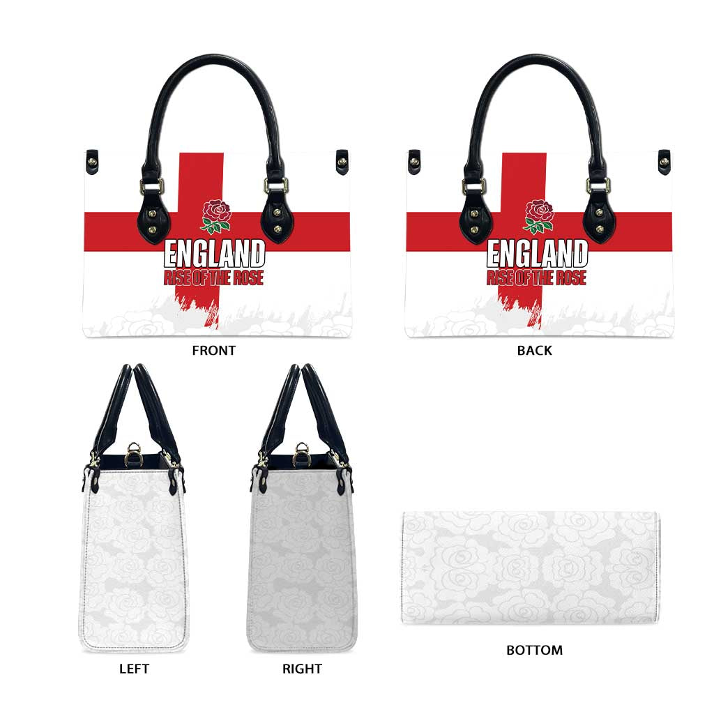Women Rugby England Leather Bag Rise of the Rose World Champions - Wonder Print Shop