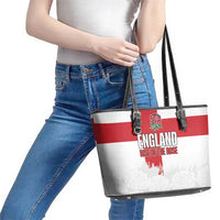 Women Rugby England Leather Tote Bag Rise of the Rose World Champions - Wonder Print Shop