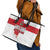 Women Rugby England Leather Tote Bag Rise of the Rose World Champions - Wonder Print Shop