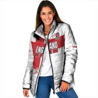 Women Rugby England Padded Jacket Rise of the Rose World Champions - Wonder Print Shop
