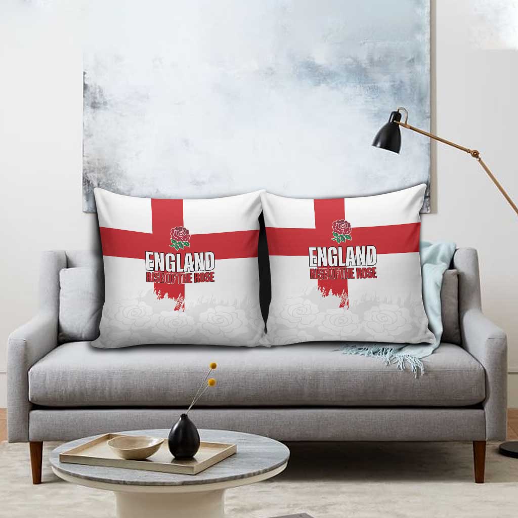 Women Rugby England Pillow Cover Rise of the Rose World Champions - Wonder Print Shop