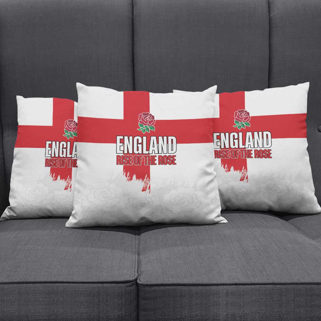 Women Rugby England Pillow Cover Rise of the Rose World Champions - Wonder Print Shop