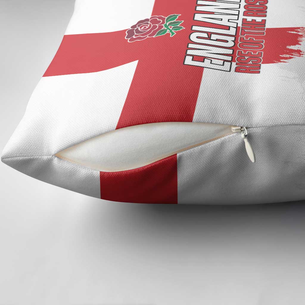 Women Rugby England Pillow Cover Rise of the Rose World Champions - Wonder Print Shop