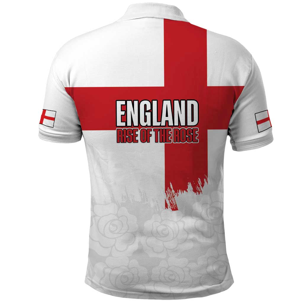 Women Rugby England Polo Shirt Rise of the Rose World Champions - Wonder Print Shop