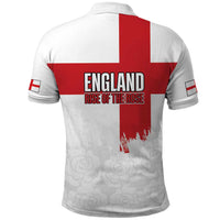Women Rugby England Polo Shirt Rise of the Rose World Champions - Wonder Print Shop