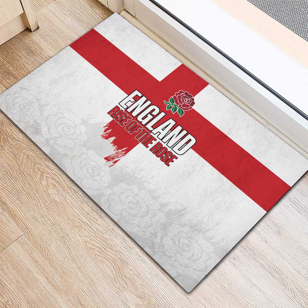 Women Rugby England Rubber Doormat Rise of the Rose World Champions - Wonder Print Shop