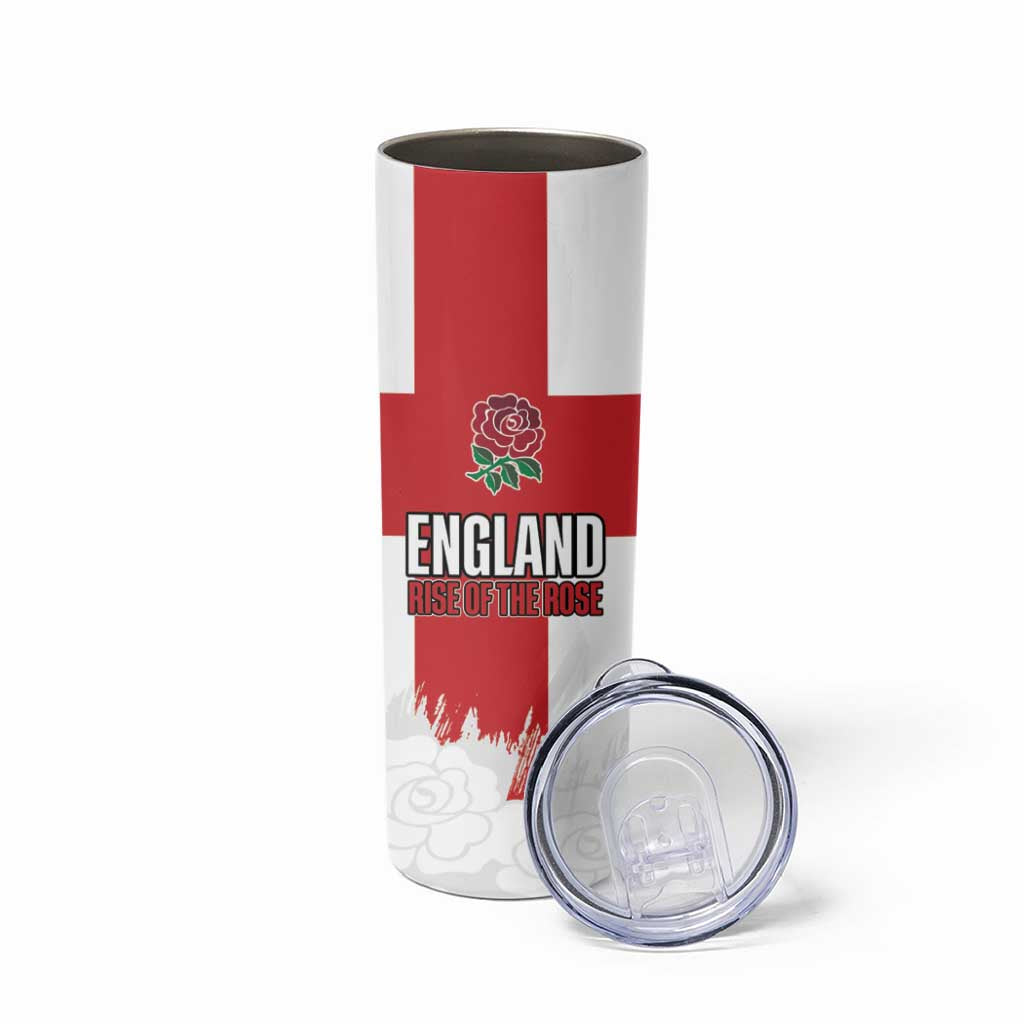 Women Rugby England Skinny Tumbler Rise of the Rose World Champions - Wonder Print Shop