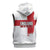 Women Rugby England Sleeveless Zip Hoodie Rise of the Rose World Champions - Wonder Print Shop