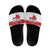 Women Rugby England Slide Sandals Rise of the Rose World Champions - Wonder Print Shop