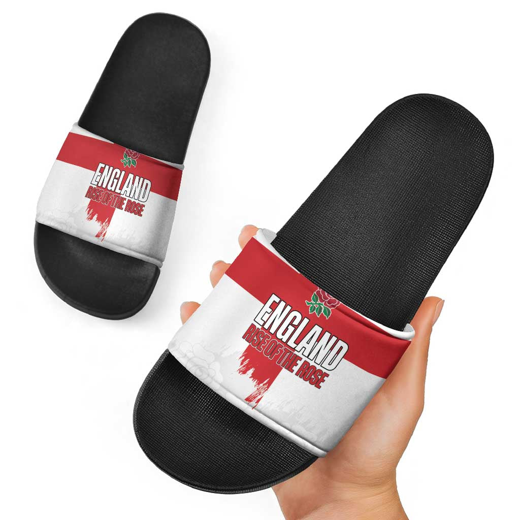 Women Rugby England Slide Sandals Rise of the Rose World Champions - Wonder Print Shop
