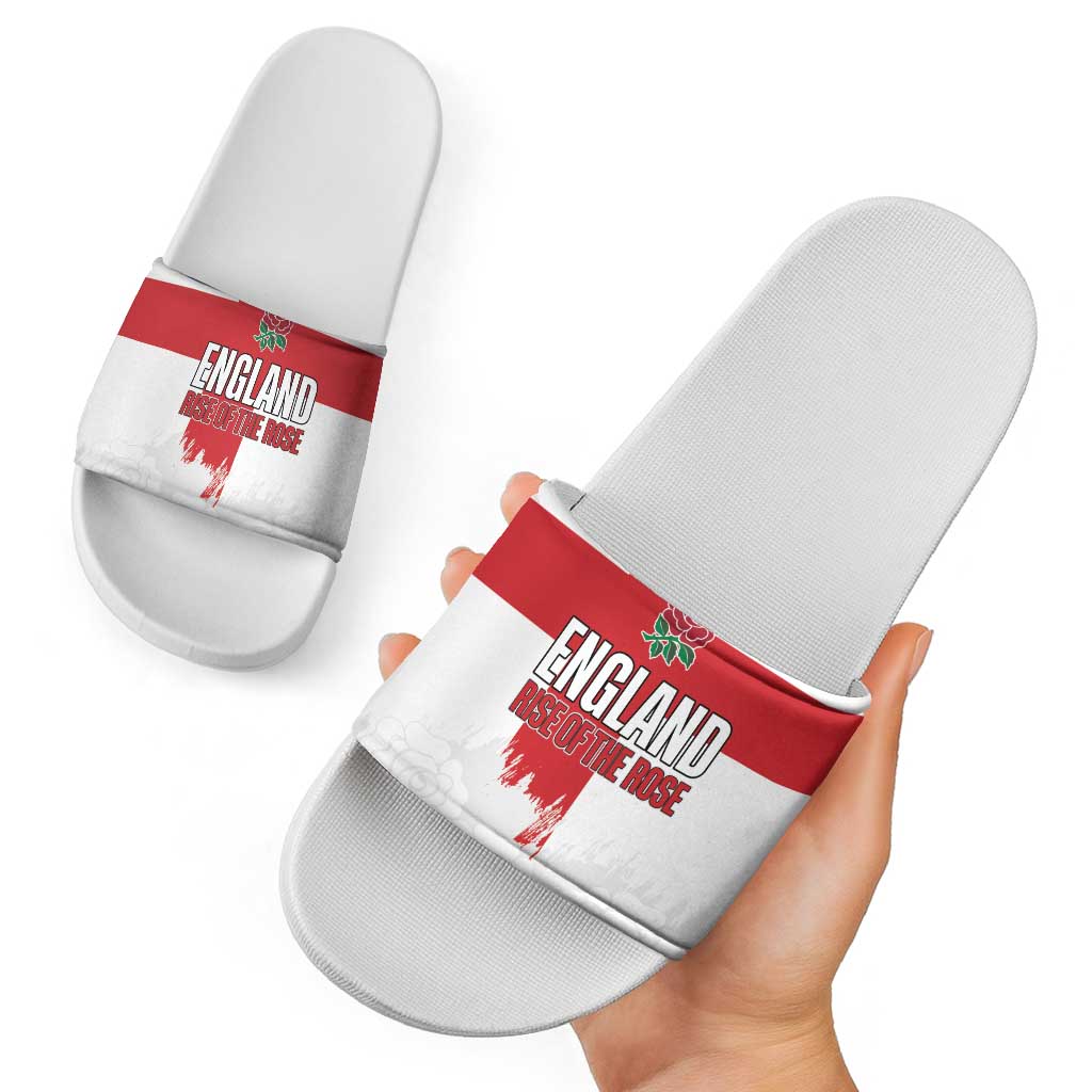 Women Rugby England Slide Sandals Rise of the Rose World Champions - Wonder Print Shop