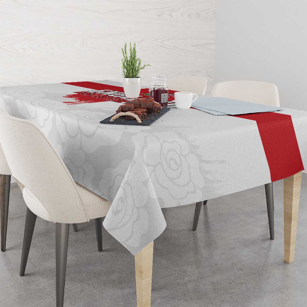 Women Rugby England Tablecloth Rise of the Rose World Champions - Wonder Print Shop