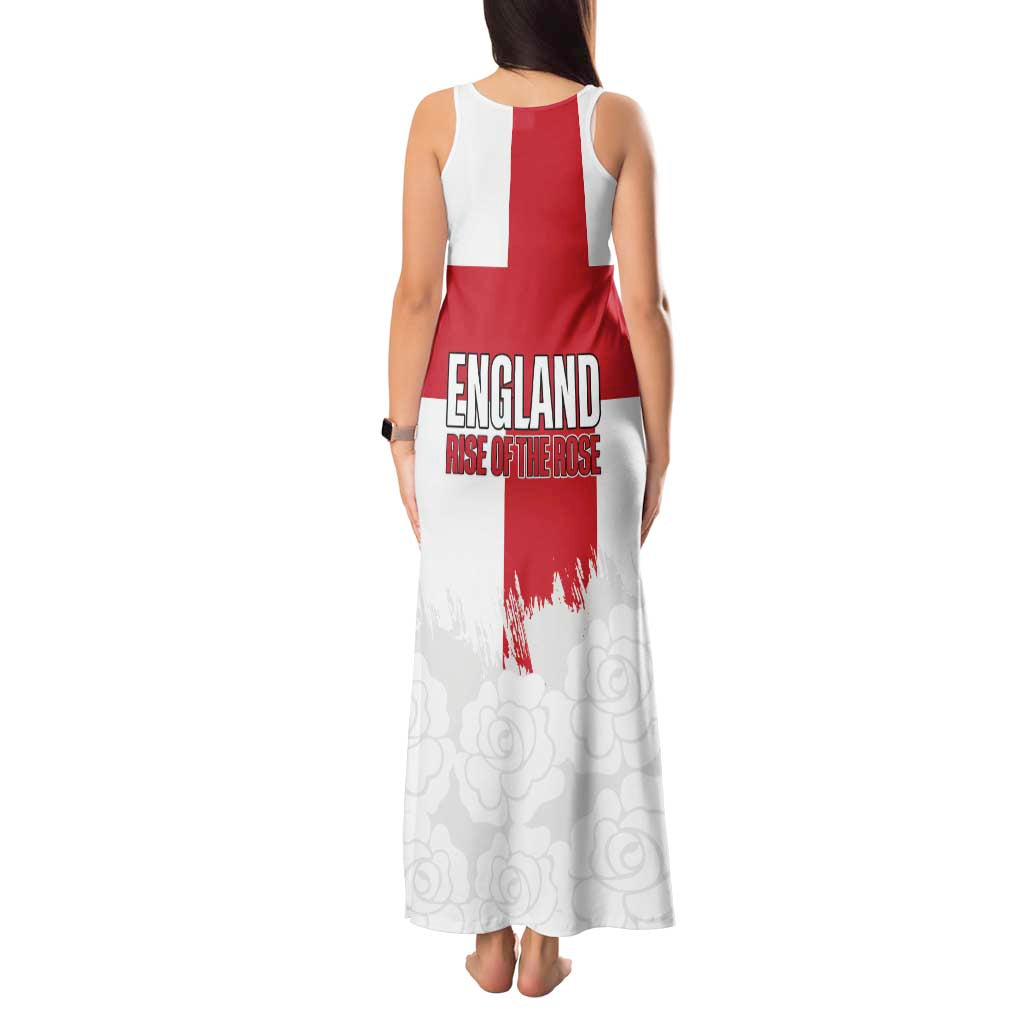 Women Rugby England Tank Maxi Dress Rise of the Rose World Champions - Wonder Print Shop