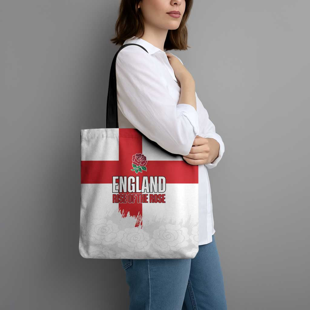 Women Rugby England Tote Bag Rise of the Rose World Champions - Wonder Print Shop