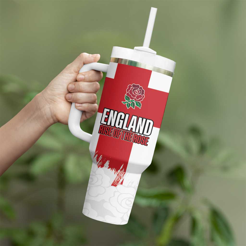Women Rugby England Tumbler With Handle Rise of the Rose World Champions - Wonder Print Shop