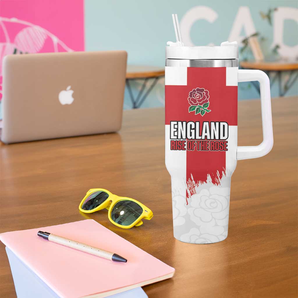 Women Rugby England Tumbler With Handle Rise of the Rose World Champions - Wonder Print Shop
