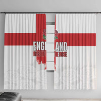 Women Rugby England Window Curtain Rise of the Rose World Champions - Wonder Print Shop