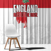 Women Rugby England Window Curtain Rise of the Rose World Champions - Wonder Print Shop