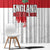 Women Rugby England Window Curtain Rise of the Rose World Champions - Wonder Print Shop