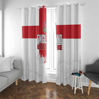 Women Rugby England Window Curtain Rise of the Rose World Champions - Wonder Print Shop