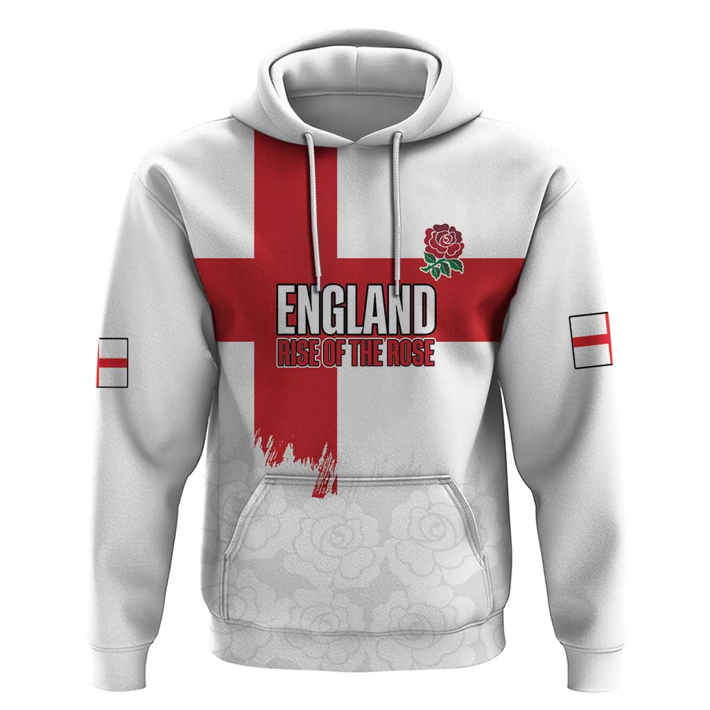 Women Rugby England Zip Hoodie Rise of the Rose World Champions - Wonder Print Shop