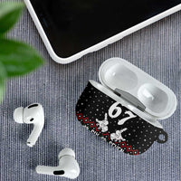 Six Seven Skeleton Hand Christmas AirPods Case Meme Gen Alpha Slang - Wonder Print Shop