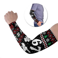 Six Seven Skeleton Hand Christmas Arm Sleeves Meme Gen Alpha Slang - Wonder Print Shop