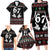 Six Seven Skeleton Hand Christmas Family Matching Long Sleeve Bodycon Dress and Hawaiian Shirt Meme Gen Alpha Slang - Wonder Print Shop