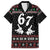 Six Seven Skeleton Hand Christmas Family Matching Long Sleeve Bodycon Dress and Hawaiian Shirt Meme Gen Alpha Slang - Wonder Print Shop