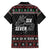 Six Seven Skeleton Hand Christmas Family Matching Off The Shoulder Long Sleeve Dress and Hawaiian Shirt Meme Gen Alpha Slang - Wonder Print Shop