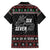 Six Seven Skeleton Hand Christmas Family Matching Off Shoulder Maxi Dress and Hawaiian Shirt Meme Gen Alpha Slang - Wonder Print Shop