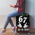 Six Seven Skeleton Hand Christmas Luggage Cover Meme Gen Alpha Slang - Wonder Print Shop