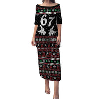 Six Seven Skeleton Hand Christmas Puletasi Meme Gen Alpha Slang - Wonder Print Shop