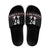 Six Seven Skeleton Hand Christmas Slide Sandals Meme Gen Alpha Slang - Wonder Print Shop
